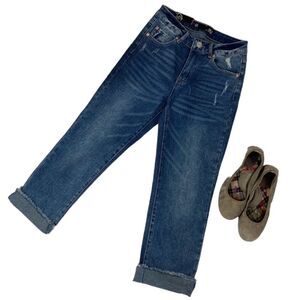 NWT Windsor BBJ Straight high waist raw he…